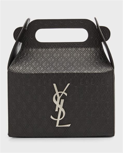 ysl lunch box tote|Saint Laurent Take Away Box in Calf Leather .